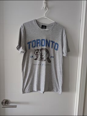 Peace Collective 'Toronto' Graphic Tee with Raccoon